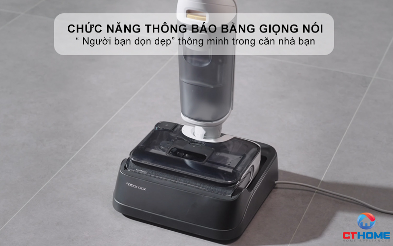 Chức năng thông báo bằng giọng nói - “ Người bạn dọn dẹp” thông minh trong căn nhà bạn 