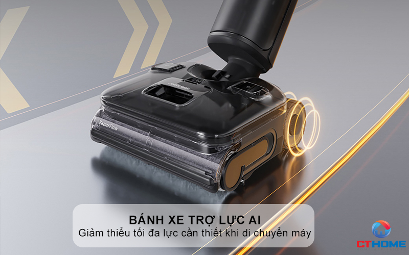 Bánh xe trợ lực AI - Dọn nhà mà không mệt mỏi