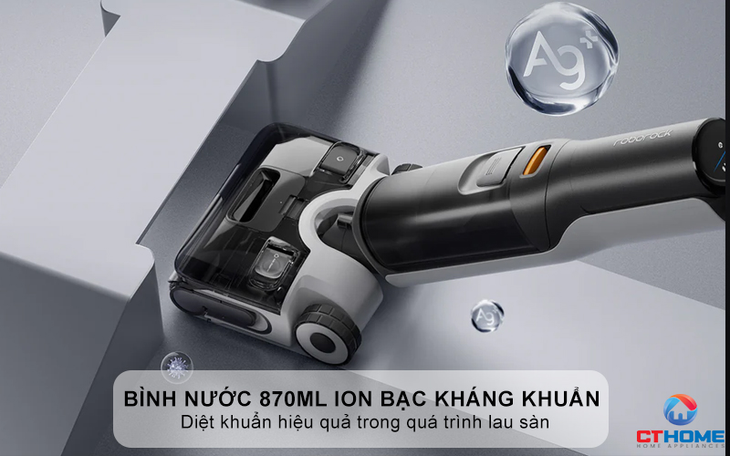 Bình chứa nước sạch ion bạc với dung tích lớn lên tới 870ml