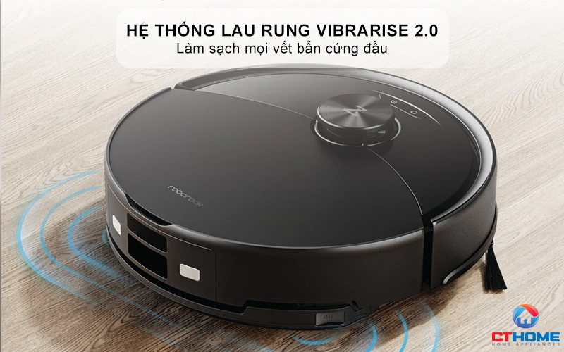 Hệ thống lau rung VIbraRise 2.0 - Làm sạch mọi vết bẩn cứng đầu