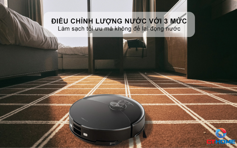 Điều chỉnh linh hoạt lượng nước sử dụng với 3 mức tùy chỉnh