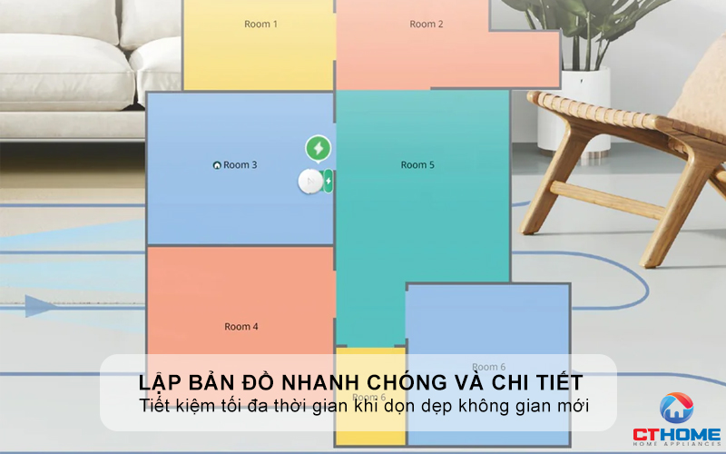 Lập bản đồ nhanh chóng và chi tiết 