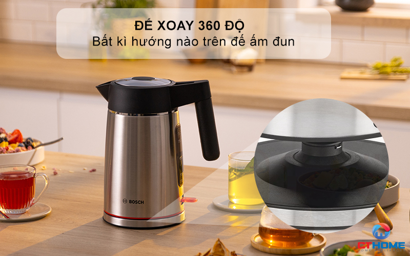 ẤM ĐUN NƯỚC SIÊU TỐC BOSCH TWK6M480 MYMOMENT 2400W 6