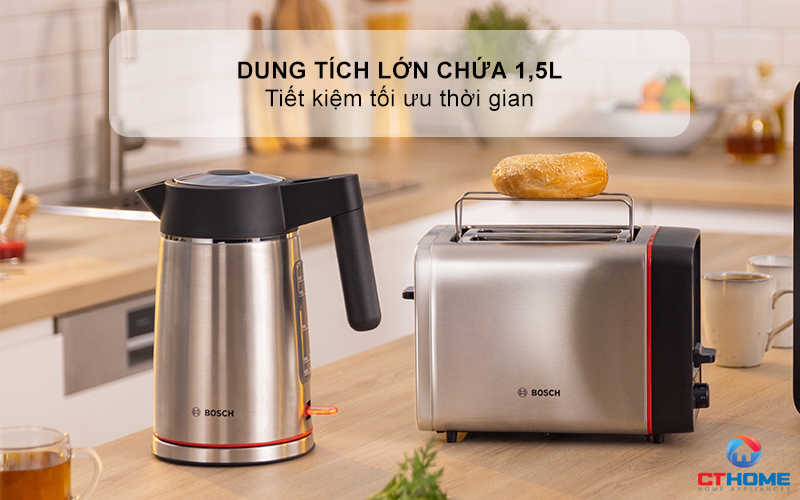 ẤM ĐUN NƯỚC SIÊU TỐC BOSCH TWK6M480 MYMOMENT 2400W 3