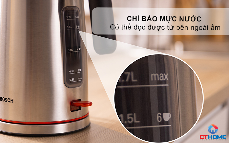 ẤM ĐUN NƯỚC SIÊU TỐC BOSCH TWK6M480 MYMOMENT 2400W 4