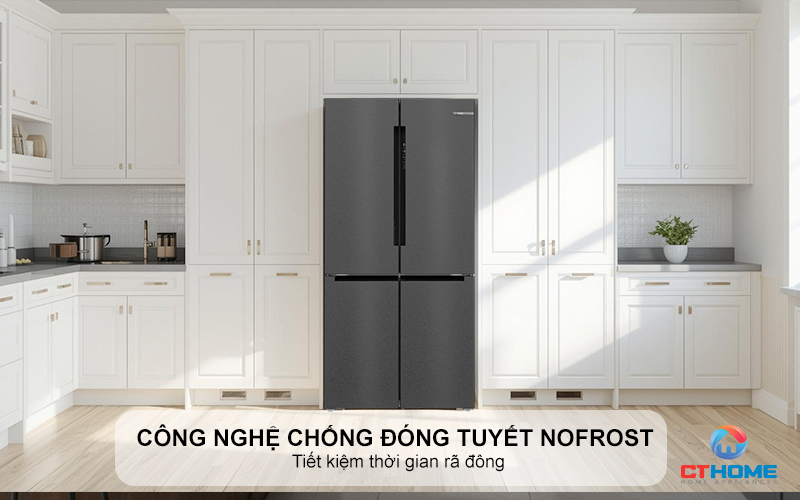 Công nghệ chống đóng tuyết NoFrost tiết kiệm thời gian rã đông