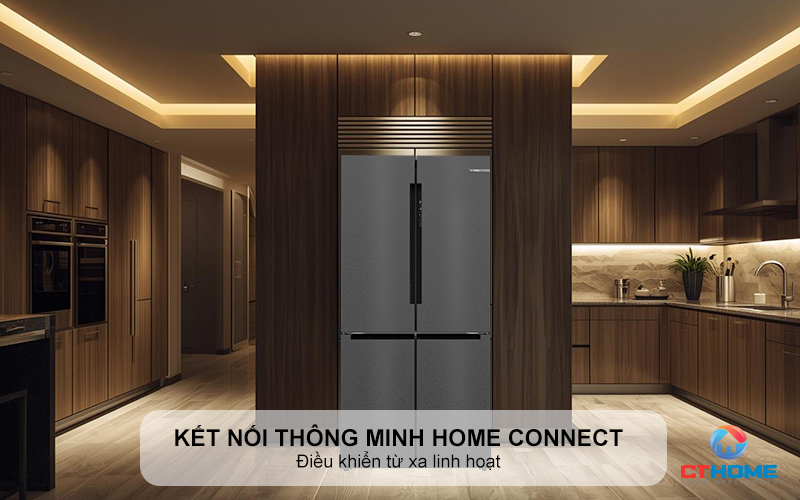 Kết nối thông minh thông qua ứng dụng Home Connect - Điều khiển từ xa linh hoạt
