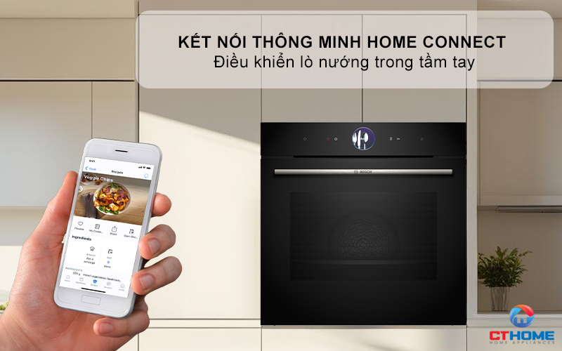 LÒ NƯỚNG TÍCH HỢP HƠI NƯỚC ÂM TỦ BOSCH HRG7361B1 SERIE 8 MÀU ĐEN 71 LÍT 7