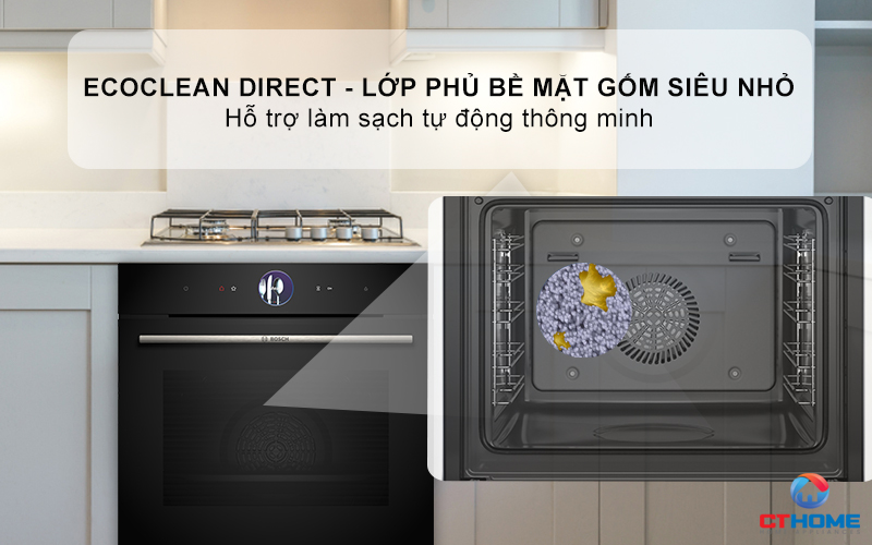 LÒ NƯỚNG TÍCH HỢP HƠI NƯỚC ÂM TỦ BOSCH HRG7361B1 SERIE 8 MÀU ĐEN 71 LÍT 4