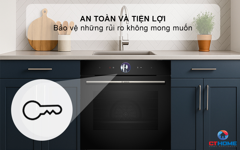 LÒ NƯỚNG TÍCH HỢP HƠI NƯỚC ÂM TỦ BOSCH HRG7361B1 SERIE 8 MÀU ĐEN 71 LÍT 14