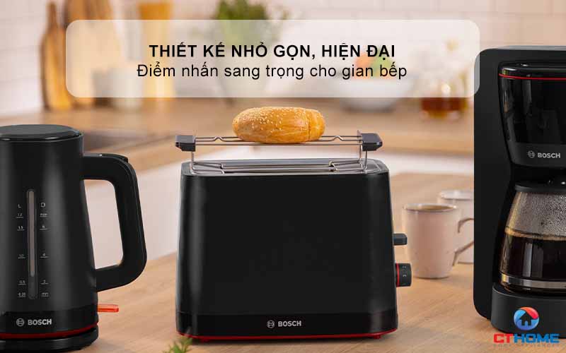 MÁY NƯỚNG BÁNH MÌ BOSCH TAT3M123 950W 1