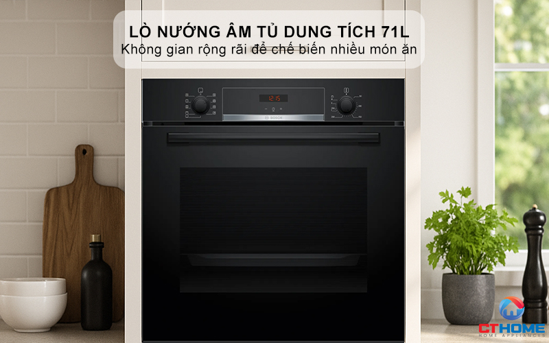Lò nướng âm tủ dung tích 71L