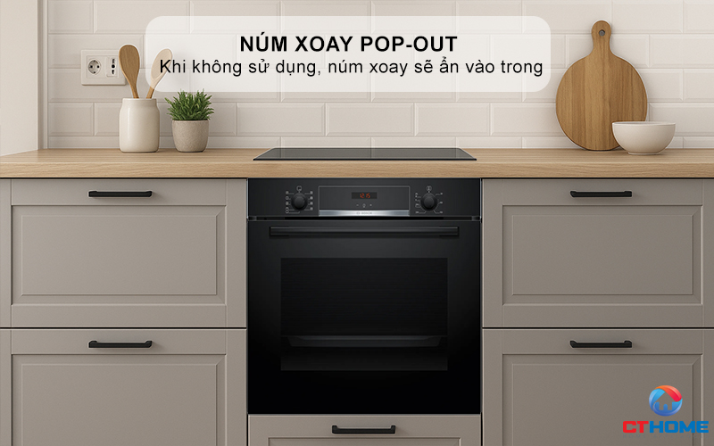 Núm xoay Pop-out thông minh dễ dàng chọn chương trình