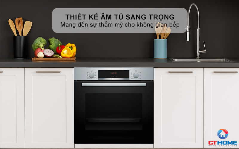 Thiết kế âm tủ, sang trọng