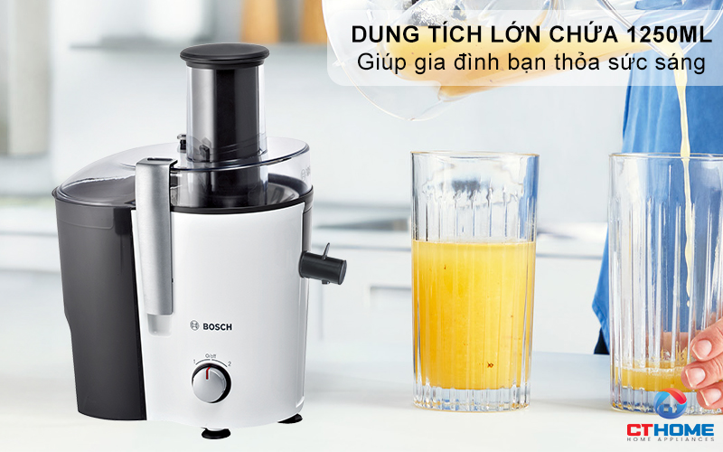 MÁY ÉP LY TÂM BOSCH MES25A0 MÀU TRẮNG 700W 5