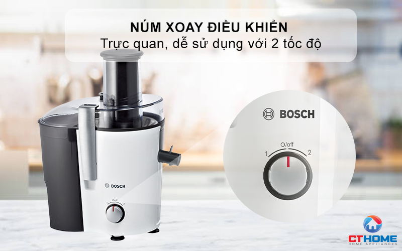 MÁY ÉP LY TÂM BOSCH MES25A0 MÀU TRẮNG 700W 4
