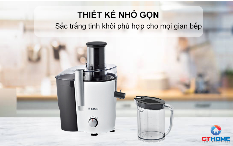 MÁY ÉP LY TÂM BOSCH MES25A0 MÀU TRẮNG 700W 1