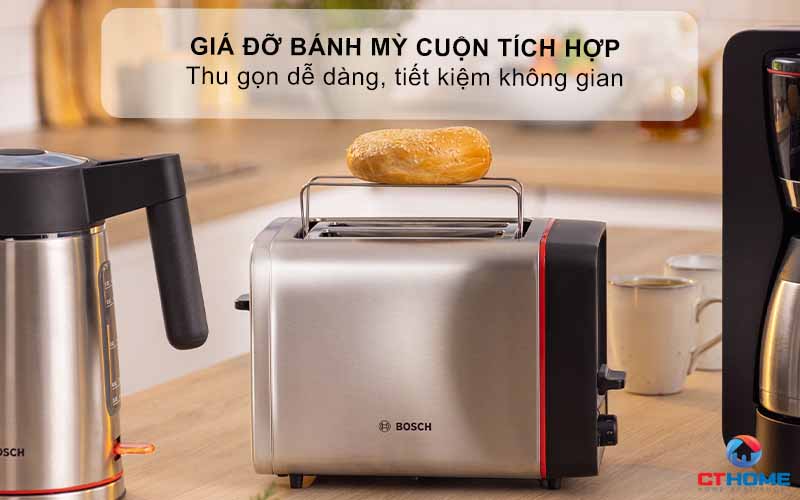 MÁY NƯỚNG BÁNH MÌ BOSCH TAT6M420 970W 5