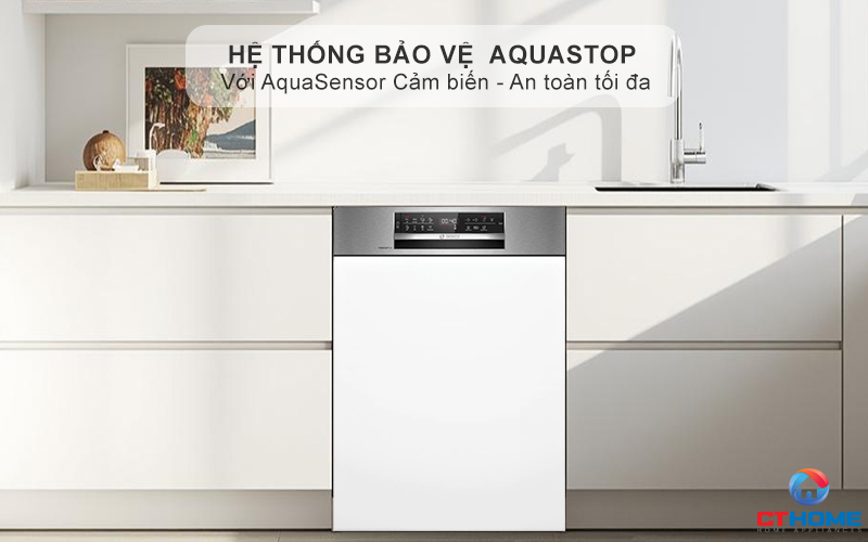 Hệ thống Bảo vệ AquaStop với AquaSensor Cảm biến - An toàn tối đa