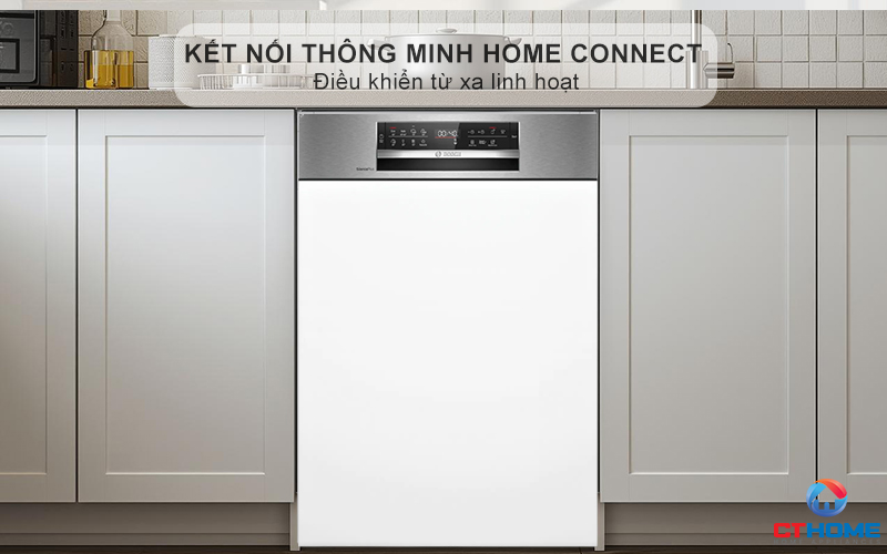 Kết nối thông minh thông qua ứng dụng Home Connect - Điều khiển từ xa linh hoạt