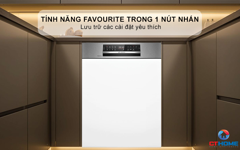 Tính năng Favourite kết hợp chức năng cơ bản và tính năng đặc biệt trong 1 nút nhấn
