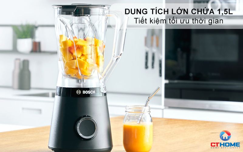 MÁY XAY SINH TỐ BOSCH MMB6141B VITAPOWER SERIES 4 1200W 5