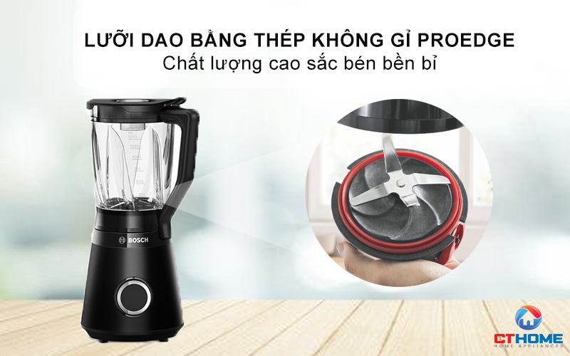 MÁY XAY SINH TỐ BOSCH MMB6176B VITAPOWER SERIES 4 1200W 4