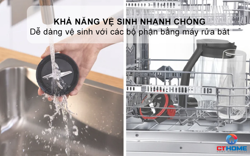 MÁY XAY SINH TỐ BOSCH MMB6176B VITAPOWER SERIES 4 1200W 8