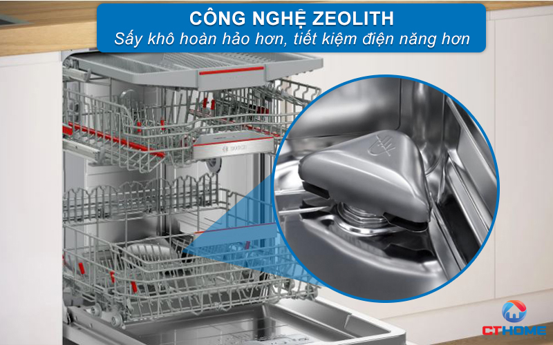 Công nghệ sấy khô hoàn hảo với PerfectDry with Zeolith