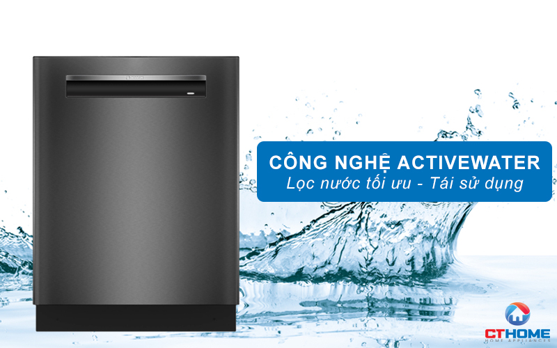 Công nghệ ActiveWater tự cân chỉnh nước, tiết kiệm tối ưu