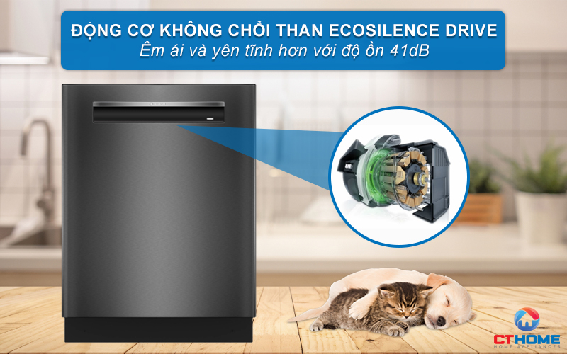 Động cơ EcoSilence Drive cho khả năng vận hành mạnh mẽ và êm ái