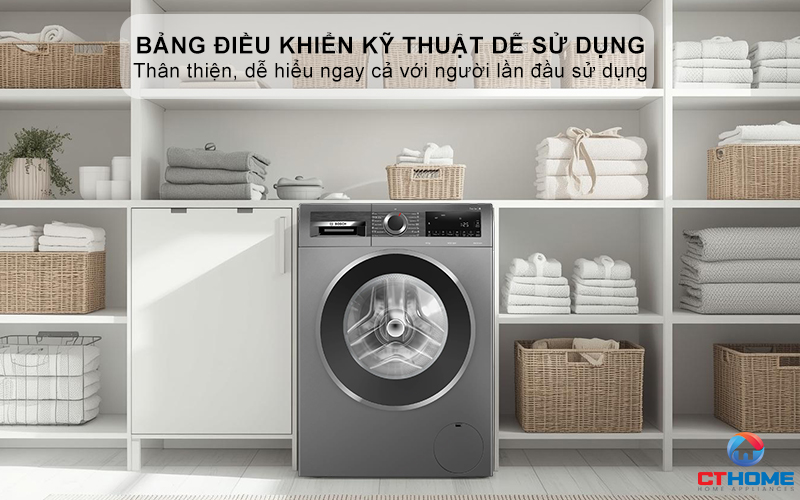 Bảng điều khiển kỹ thuật số trực quan, dễ sử dụng