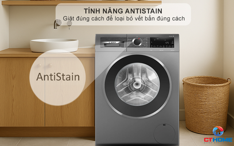 Tùy chọn AntiStain - Giặt đúng cách để loại bỏ vết bẩn đúng cách