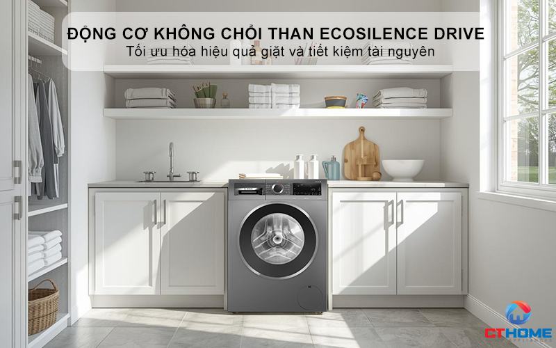 Động cơ không chổi than EcoSilence Drive hiện đại - Tiết kiệm năng lượng