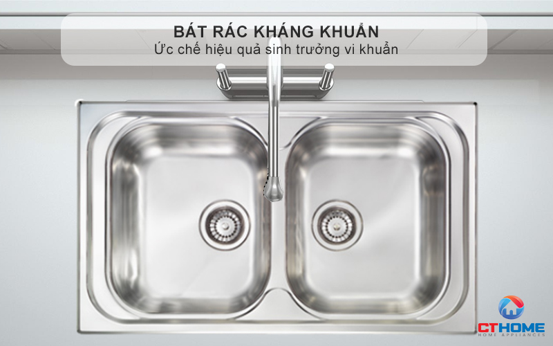 Bát rác kháng khuẩn, ức chế hiệu quả sinh trưởng vi khuẩn