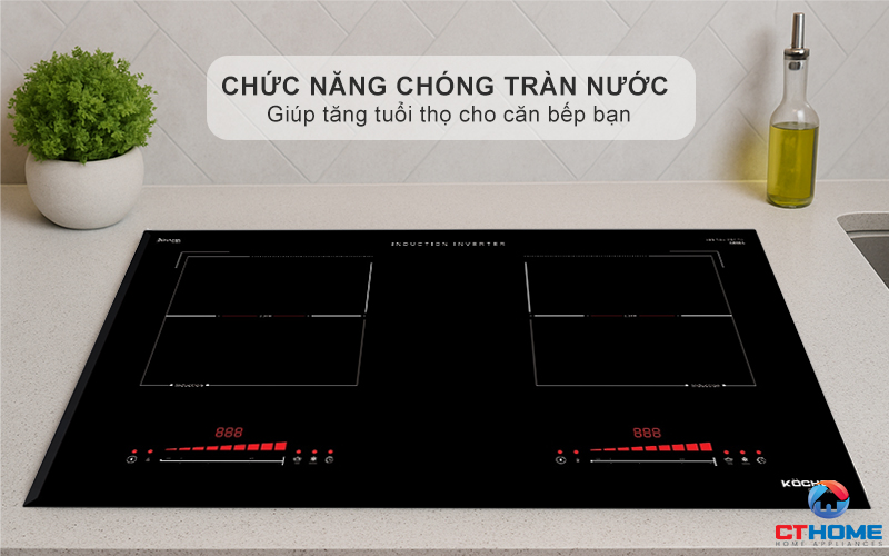 BẾP TỪ 2 VÙNG NẤU KOCHER DI-333PRO  DI333PRO 8