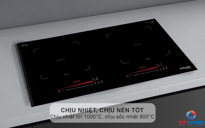 BẾP TỪ 2 VÙNG NẤU KOCHER DI-336PRO MÀU ĐEN DI336PRO 5