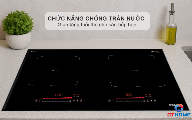 BẾP TỪ 2 VÙNG NẤU KOCHER DI-336PRO MÀU ĐEN DI336PRO 9