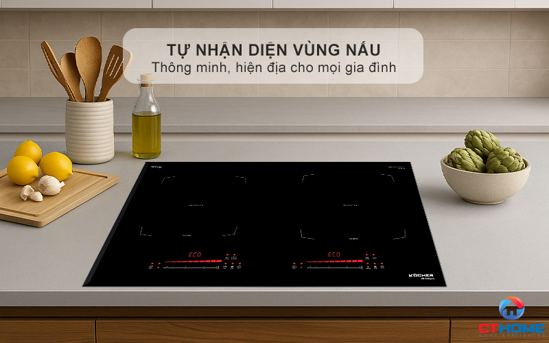 BẾP TỪ 2 VÙNG NẤU KOCHER DI-336PRO MÀU ĐEN DI336PRO 11