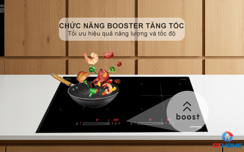 BẾP TỪ 2 VÙNG NẤU KOCHER DI-688SE MÀU ĐEN DI688SE 8