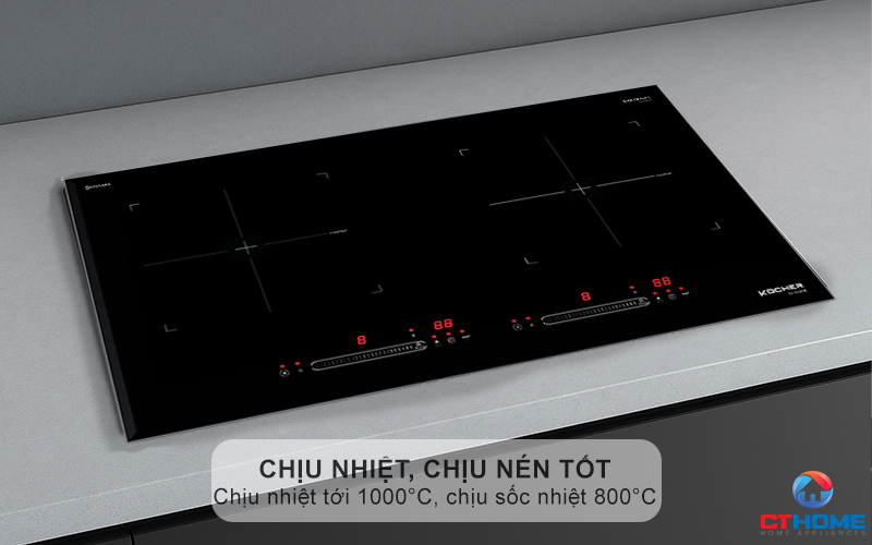 BẾP TỪ 2 VÙNG NẤU KOCHER DI-688SE MÀU ĐEN DI688SE 5