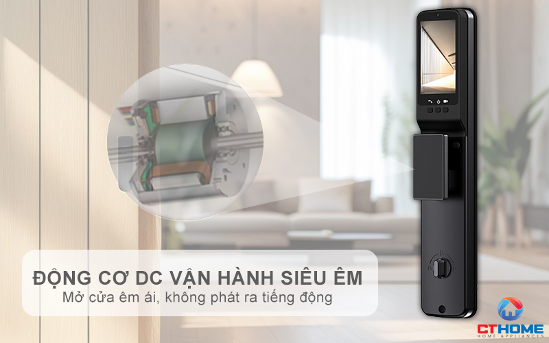 KHOÁ CỬA THÔNG MINH AVOLOCK AL 76TFV CẢM BIẾN VÂN TAY, KHUÔN MẶT AL76TFV 12