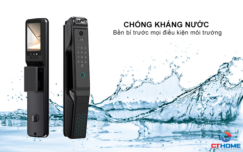 KHOÁ CỬA THÔNG MINH AVOLOCK AL 76TFV CẢM BIẾN VÂN TAY, KHUÔN MẶT AL76TFV 4