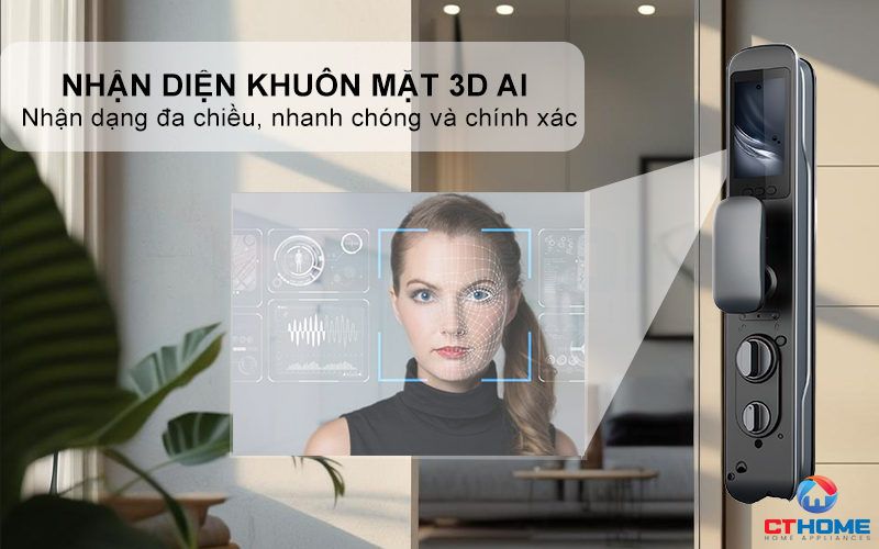 KHOÁ CỬA THÔNG MINH AVOLOCK AL 79FRVT NHẬN DIỆN VÂN TAY, KHUÔN MẶT AL79FRVT 2