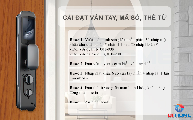 KHOÁ CỬA THÔNG MINH AVOLOCK AL 79FRVT NHẬN DIỆN VÂN TAY, KHUÔN MẶT AL79FRVT 4