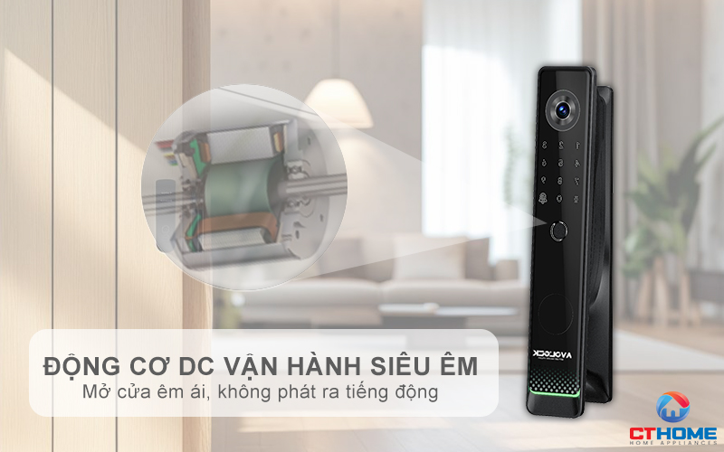 KHOÁ CỬA THÔNG MINH AVOLOCK AL 81FRVT CẢM BIẾN VÂN TAY, KHUÔN MẶT AL81FRVT 11