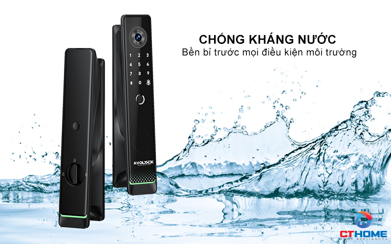 KHOÁ CỬA THÔNG MINH AVOLOCK AL 81FRVT CẢM BIẾN VÂN TAY, KHUÔN MẶT AL81FRVT 3