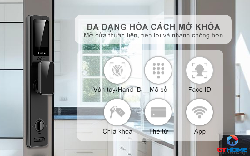 KHOÁ CỬA THÔNG MINH AVOLOCK AL 82FRVT CẢM BIẾN VÂN TAY, KHUÔN MẶT MÀU ĐEN AL82FRVT 11