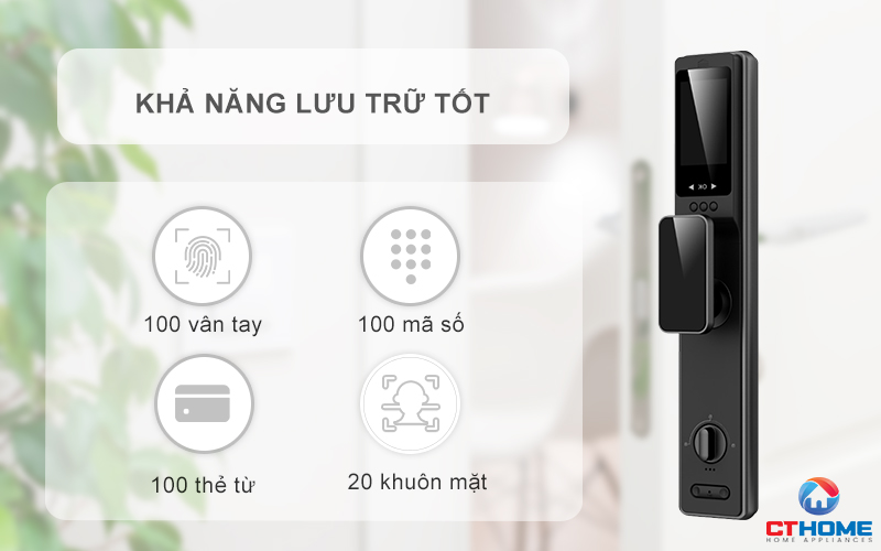 KHOÁ CỬA THÔNG MINH AVOLOCK AL 82FRVT CẢM BIẾN VÂN TAY, KHUÔN MẶT MÀU ĐEN AL82FRVT 12