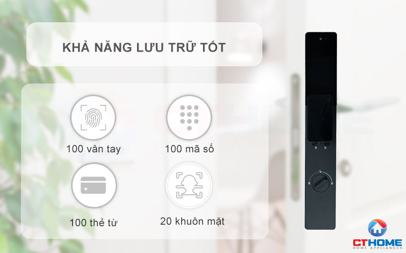 KHOÁ CỬA THÔNG MINH AVOLOCK AL 83FRVT CẢM BIẾN VÂN TAY, KHUÔN MẶT MÀU ĐEN AL83FRVT 10